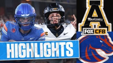 Escaladores de los Apalaches en comparación con los sobresalientes Boise State Broncos | Foot College Football