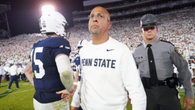 El entrenador de Penn State, James Franklin, continúa luchando contra los mejores equipos: ‘Entiendo esa narración … son hechos’