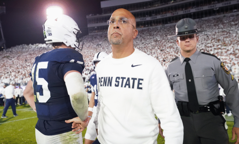 El entrenador de Penn State, James Franklin, continúa luchando contra los mejores equipos: ‘Entiendo esa narración … son hechos’