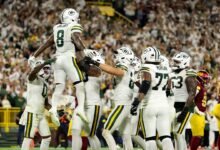 Jueves de fútbol: el mando principal de los Packers 14-3 durante el descanso