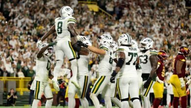 Jueves de fútbol: el mando principal de los Packers 14-3 durante el descanso