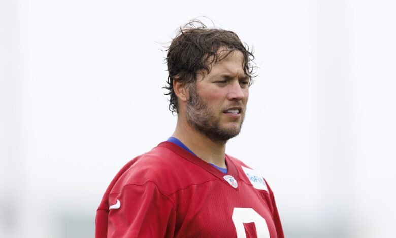 Matthew Stafford en la lesión en la espalda: Siempre juego como yo.
