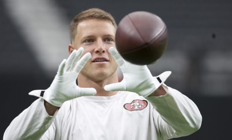 Christian McCaffrey no practica, sospechoso para el domingo Christian McCaffrey no practica, sospechoso para el domingo