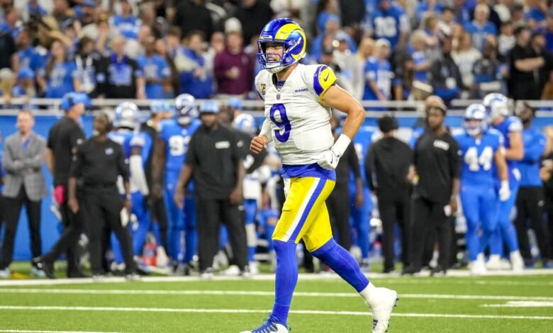 Joe Flacco y Matthew Stafford vencerán al equipo de la NFL. 31 Tim si ganan el domingo.