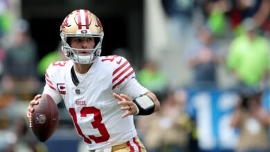John Lynch en Brock Purdy: Nuestra información es que él es otra semana