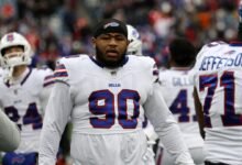 Bills dt Dewayne Carter con lágrimas de Aquiles que terminan la temporada