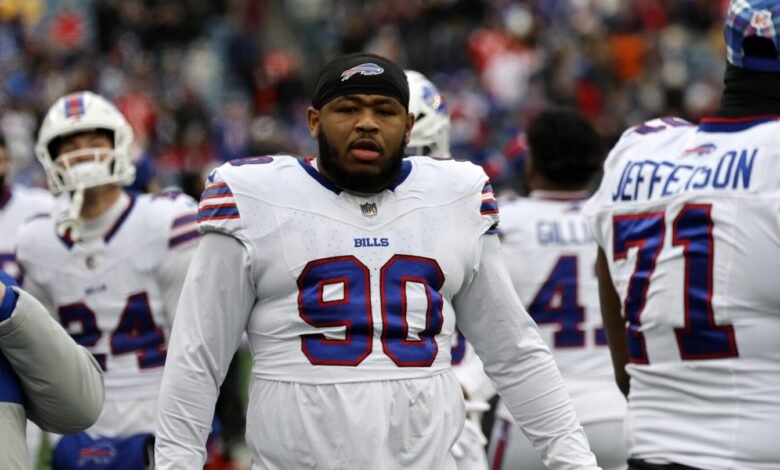 Bills dt Dewayne Carter con lágrimas de Aquiles que terminan la temporada