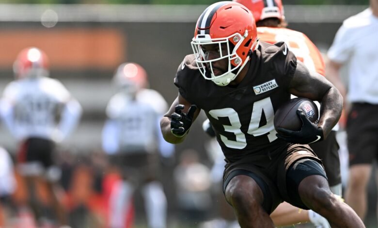 Browns espera tener un juego de sonido a pesar de no tener a Quinshon Judkins