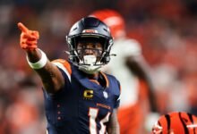 Monday Night Football: Broncos lidera a Bengals 21-3 en un descanso