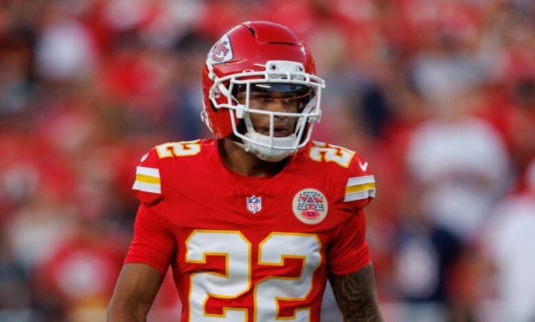 Informe: El jefe CB Trent McDuffie comenzará la temporada sin expandirse. Informe: El jefe CB Trent McDuffie comenzará la temporada sin expandirse.