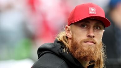 49ers para colocar a George Kittle en IR con lesiones onduladas
