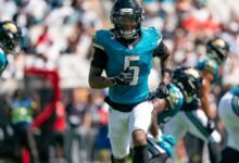 Jaguars List Dyami Brown es una duda para el domingo