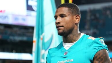 Darren Waller todavía está limitado en el primer informe de lesiones de Dolphins en la Semana 4