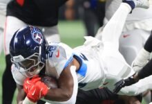 Los titanes ponen rb kalel mullings en reservas de lesiones