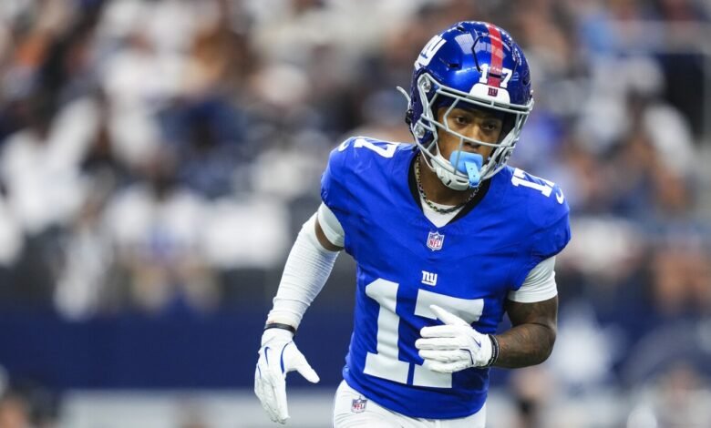 Wan’dale Robinson, Andrew Thomas Limited en Giants Practice