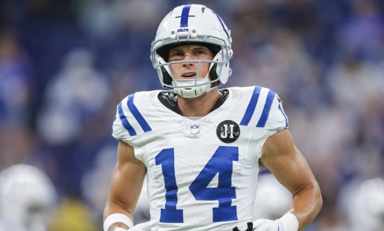 Regla de los Colts Alec Pierce debido a un choque Regla de los Colts Alec Pierce debido a un choque