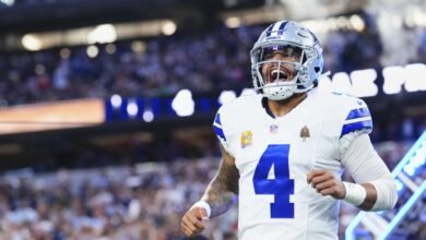 Con Micah Parsons en carpas médicas, Dak Prescott lanza el segundo TD Pass