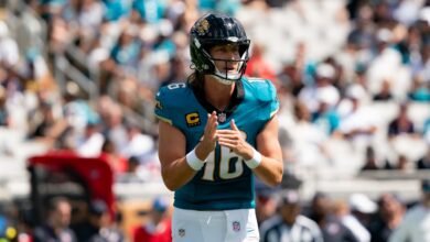 Trevor Lawrence está bloqueado en seis juegos consecutivos.
