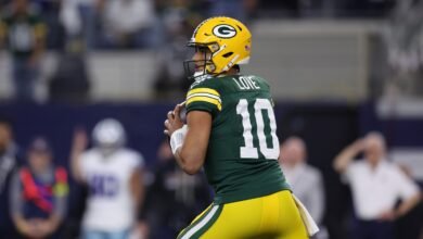 Packers conduce a 13-2 después de que TD Block Pat regrese para TD.