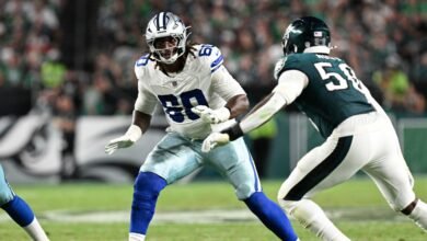 Cowboys OT Tyler Guyton fue multado por no ser deportivo