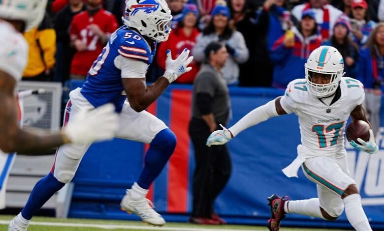 Jaylen Waddle: los delfines sienten “sin presión” hacia Buffalo Jaylen Waddle: los delfines sienten “sin presión” hacia Buffalo