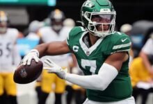 Justin Fields borra el protocolo de conmoción cerebral, comenzará frente a Dolphins el lunes por la noche