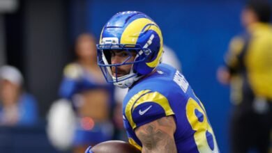Rams estima que Tyler Higbee, Rob Havenstein como una persona que no participa