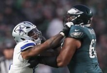 Jordan Mailata respiró “suspiro de alivio” cuando Micah Parsons fue cambiado