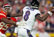 Chris Jones: Creo que Lamar Jackson debería ganar MVP el año pasado