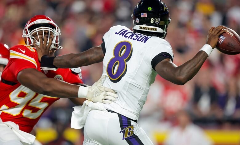 Chris Jones: Creo que Lamar Jackson debería ganar MVP el año pasado
