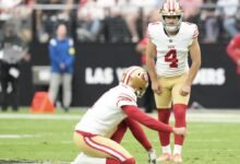 Kyle Shanahan dice que Jake Moody llegó al punto en que los 49ers no tuvieron más remedio que cortarlo