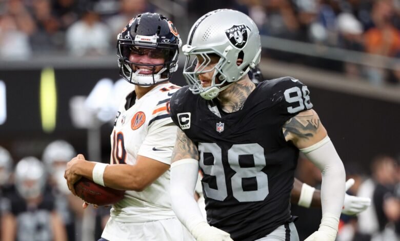 Soportar puntos tardíos, goles de campo para derrotar a Raiders