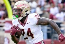 Florida State RB Roydell Williams fuera de la Semana 2, perderá el ‘tiempo’ con lesiones después del triste Alabama