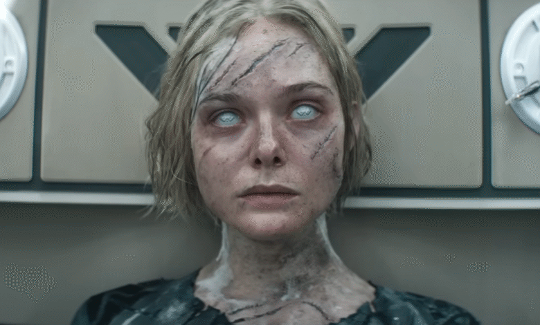 Hunter: Elie Fanning de Badlands se puso sobre su ‘muñeca’ y su escena ‘sin piernas’ se filmó sobre la forma de enfriamiento