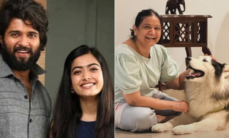 La madre de Vijay Devirakonda de Rashmika Mandanna: "Feliz cumpleaños, mi pastilla feliz"