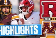 Rutgers Scarlet Knights vs. Modnesota Golden Gophers Highlights | Football College Fox