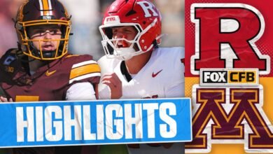 Rutgers Scarlet Knights vs. Modnesota Golden Gophers Highlights | Football College Fox