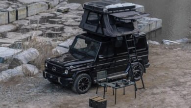 Wild Land Sky Rover es una tienda de campaña en la superficie