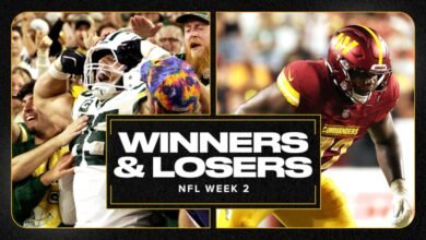 2025 NFL 2 semanas de ganadores y pérdidas