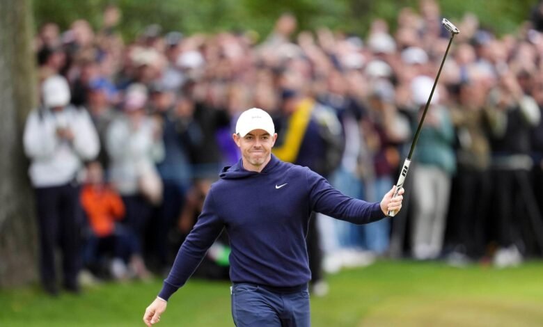 El equipo de la Copa Ryder de Europa usa auriculares VR para prepararse para el ruido e insultos en Bethpage Black