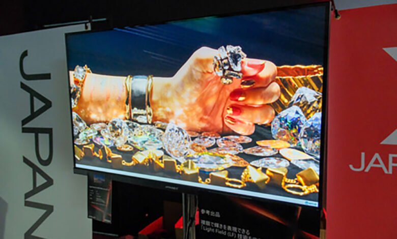 El monitor de campo de luz hace que los objetos en pantalla brillen de manera diferente dependiendo del ángulo de visión