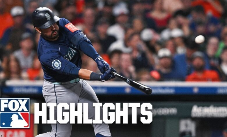 Marineros contra los aspectos destacados de los Astros | MLB en Fox Marineros contra los aspectos destacados de los Astros | MLB en Fox
