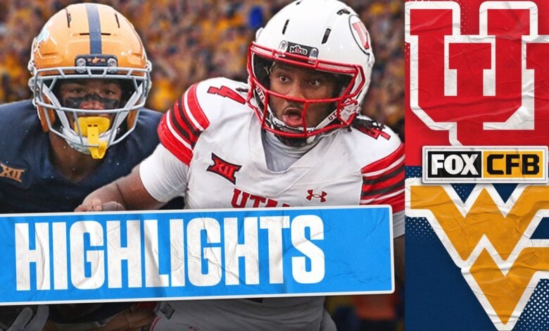 Utah Utes vs. West Virginia Mountaineers Highlights | Foot College Football