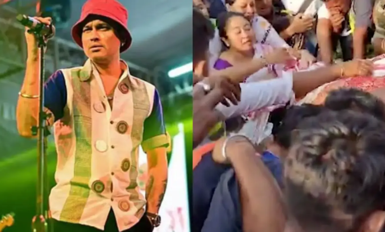 Ver: La esposa de Jubin Garg llora ininterrumpidamente, miles de personas se reunieron para despedirse Ver: La esposa de Jubin Garg llora ininterrumpidamente, miles de personas se reunieron para despedirse