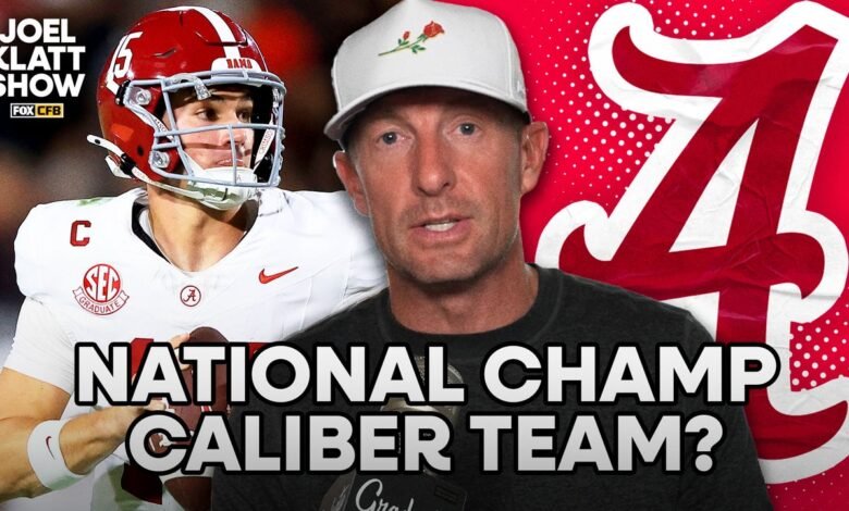 Alabama crece la Semana 5 de Joel Klart Top 10 | Show de Joel Klatt