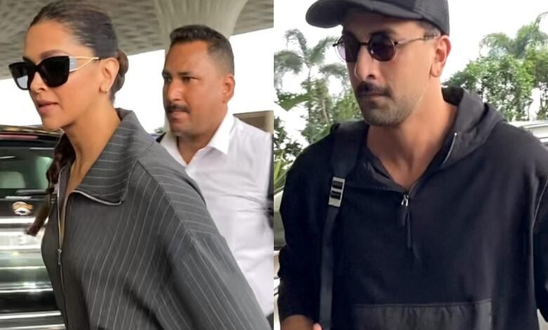 Deepika, los abrazos del aeropuerto de Wonder de Ranbir