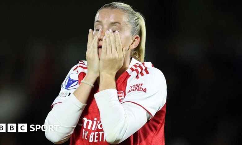Arsenal 1-2 Lyon: ¿Es la carrera no ganadora del Arsenal solo un ‘A Shot’ después de la derrota de la Liga de Campeones de una mujer? Arsenal 1-2 Lyon: ¿Es la carrera no ganadora del Arsenal solo un ‘A Shot’ después de la derrota de la Liga de Campeones de una mujer?