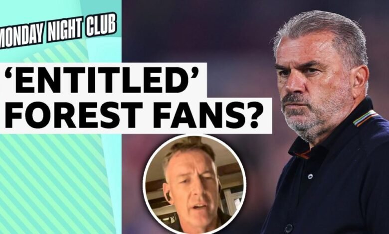 Chris Sutton en los fanáticos llamó a Ange Postecoglou para despedir al bosque