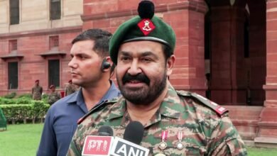 El ejército indio para Mohanlal ‘Gran gesto’