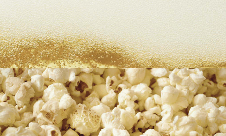 Cerveza clásica de otoño combinada con películas clásicas de otoño